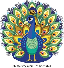 The peacock, with its iridescent plumage and regal display, stands as one of nature's most magnificent creations. Often referred to as the "living jewel," this bird captivates with its vibrant colors 