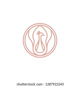 peacock line logo