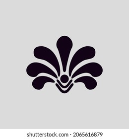 Peacock logo. Abstract and silhouette peacock. Vector illustration design for business logo, mascot, icon, template