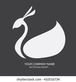 peacock  Logo design for the company, Vector illustration

