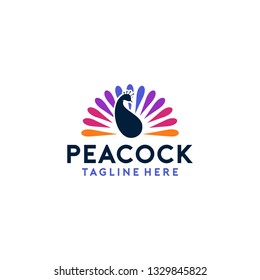 Peacock Logo Design Template
