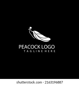 Vector de diseño de icono de Peacock 