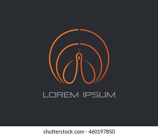 Peacock Logo Vector Illustration