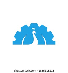 
Peacock logo vector template, Creative Peacock logo design concepts, Illustration