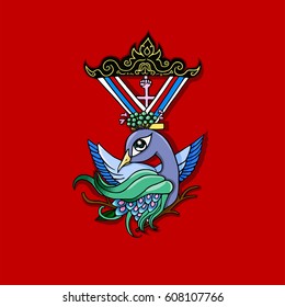 The Peacock pin