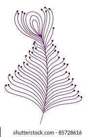 peacock plume