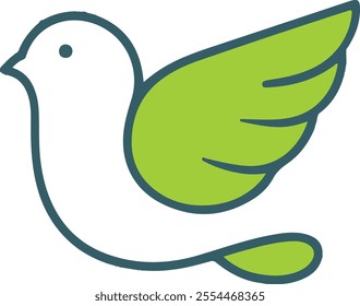 A peagon vector logo design