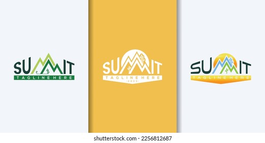 Peak Creative Word Typography collection