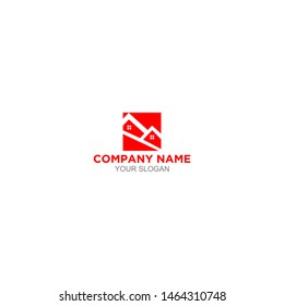 Peak House Logo Design Vector