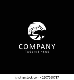 Peak logo design icon tamplate