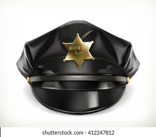 Peaked cap, vector icon