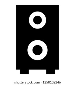 peaker glyph vector, sound system