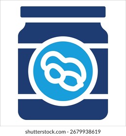 Peanut Butter Icon Element For Design