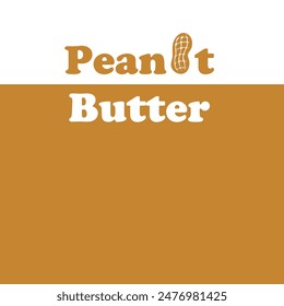 Peanut butter is made from ground peanut beans. A popular culinary product.