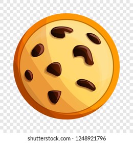 Peanut cookies icon. Cartoon of peanut cookies vector icon for web design  