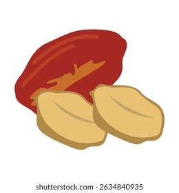 peanut design icon vector illustration

