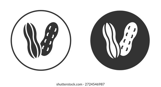 Ícone de amendoim clipart projetos vetoriais para projetos gráficos