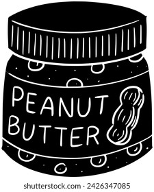 peanut icon or food logo of nut illustration leaf for healthy with organic silhouette and natural shape nature as leaves to shell peanuts vector plant background green art snack of nutrition nutshell