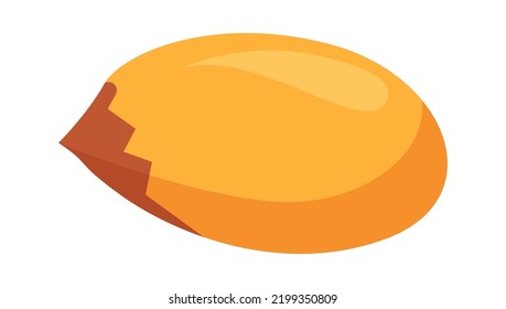 Peanut Icon. Healthy Food. Vector Illustration