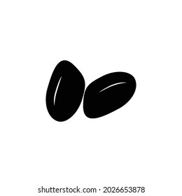 peanut icon stock illustration design