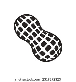Peanut icon vector illustration symbol design