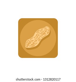 Peanut icon vector image