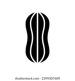 peanut icon vector nut icon