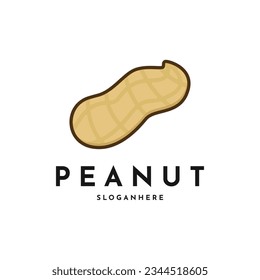 Peanut logo design creative idea