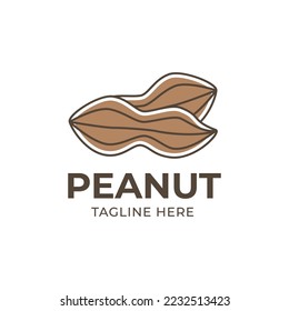 Peanut Logo, Vector Logo Vector
