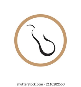 peanut logo vector illustration design template