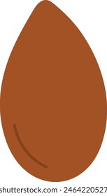 Peanut Nut Icon Vector Illustration