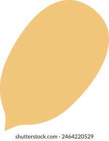 Peanut Nut Icon Vector Illustration