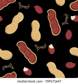 peanut seamless pattern