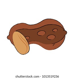 Peanut snack food