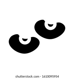 peanuts icon isolated sign symbol vector illustration - high quality black style vector icons
