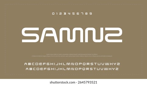 Amendoim, fonte Sans serif com tipografia vintage estilo. Fonte vetorial alfabética com maiúsculas, minúsculas e número. Fonte em negrito regular com variação de letras minúsculas do dan maiúsculo.
