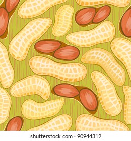 peanuts seamless background