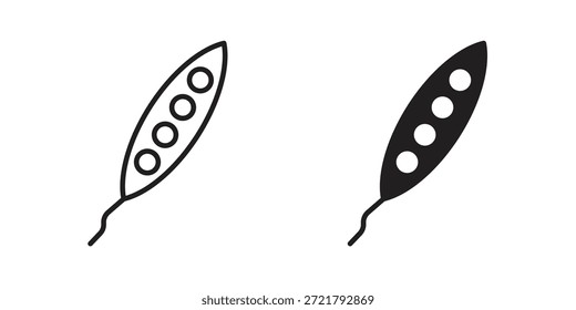 Icono de Peapod para su diseño de Sitio web, logotipo, App, interfaz de usuario. EPS10