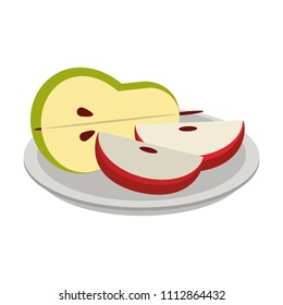 Pear and apples