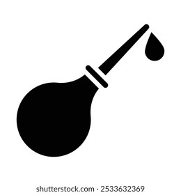 Pear Enema Icon, Vector