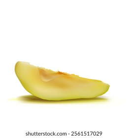 Pear. Fresh, nutritious, delicious Pear. A delicious and healthy dessert. Elements for label design. Fruit ingredients in mesh technique. Vector illustration.