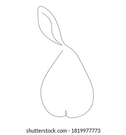  Diseño de fondo otoñal de frutos peros. Ilustración del vector