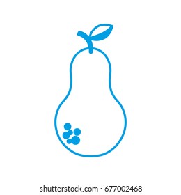 pear fruit icon 