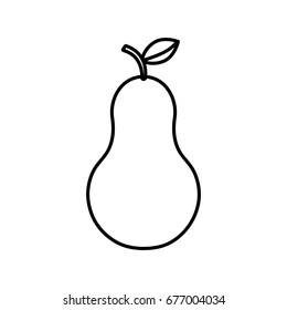 pear fruit icon 