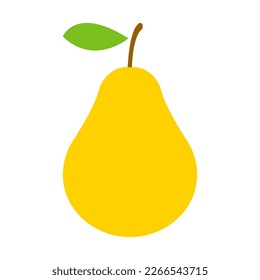 pear fruit icon image vector illustration design