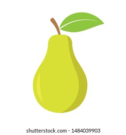 pear - fruit icon vector design template