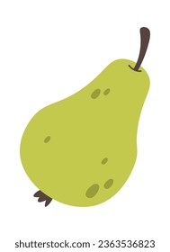 Ilustración vectorial de icono de Fruto Pear