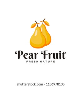 pear fruit logo