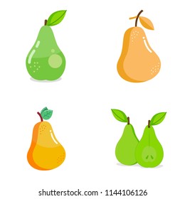 pear fruit logo