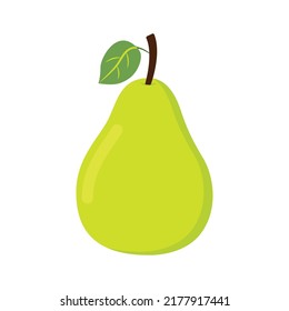 pear fruit professional simple vector design template